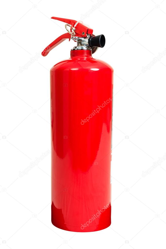 fire extinguisher isolate on white background