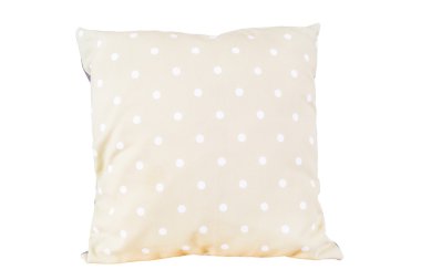 yastık yeşil nokta rengi beyaz zemin üzerine