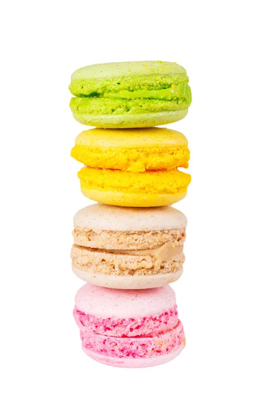 Tradycyjny francuski macaron kolorowy — Zdjęcie stockowe