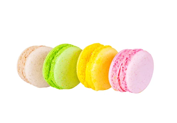 Tradiční francouzský barevné macaron — Stock fotografie