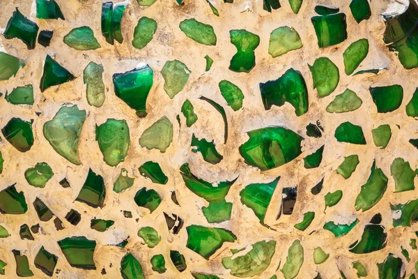 Štěrk zelené sklo barevné textury mozaika vzor abstraktní backgro — Stock fotografie