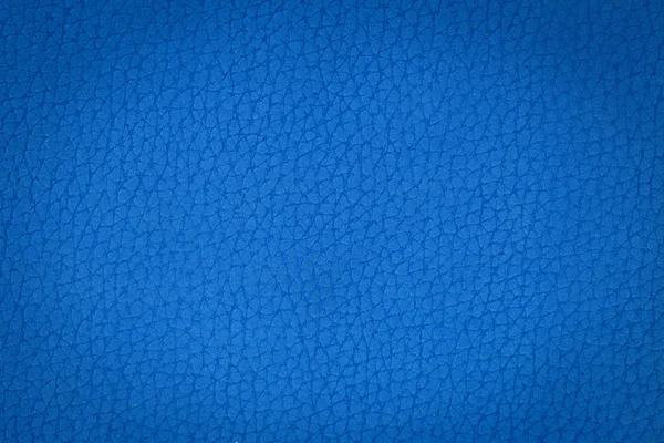 Texture in pelle blu sfondo — Foto Stock