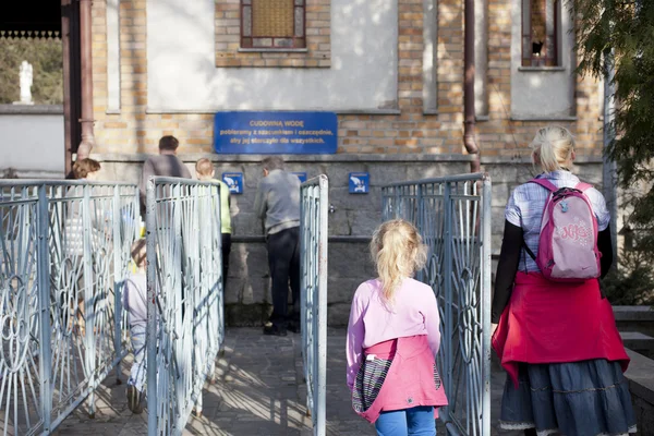 Lavar, Polen mar 17: helgedom i lav - Polen. den största kyrkan i Polen. 17 mars 2012, lav Polen — Stockfoto