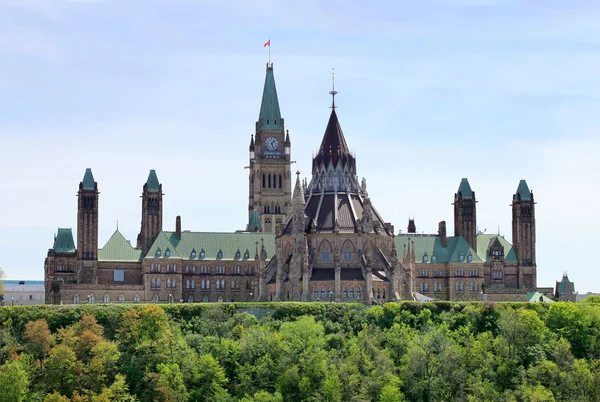 Edifici del Parlamento canadese — Foto Stock