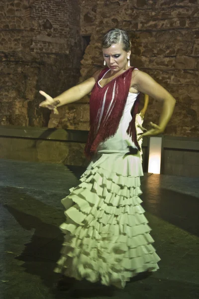 Festival di danza città di Talavera, Spagna, Flamenco — Foto Stock
