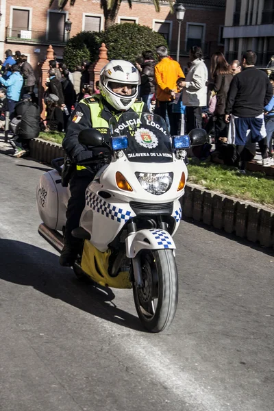 摩托车警察, — 图库照片