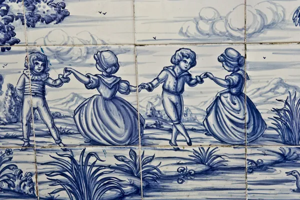 Azulejos, Cerámica Talavera, vacaciones, baile — Foto de Stock