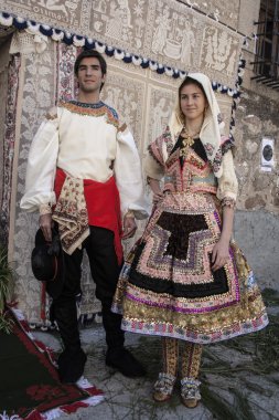 lagarterana kostümleri, lagartera toledo, İspanya