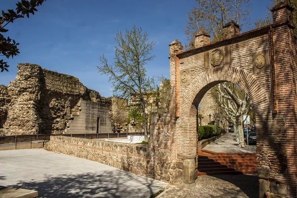 Şehir duvar ve kapı seville, talavera de la reina, toledo, İspanya