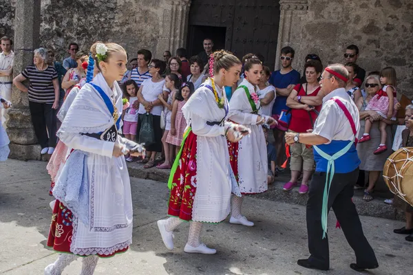 Garganta la Olla, Caceres, Extremadura, Spain, 1 июля 2013, bal — стоковое фото