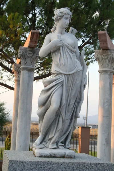 Mramorová socha bohyně Venuše Stock Snímky