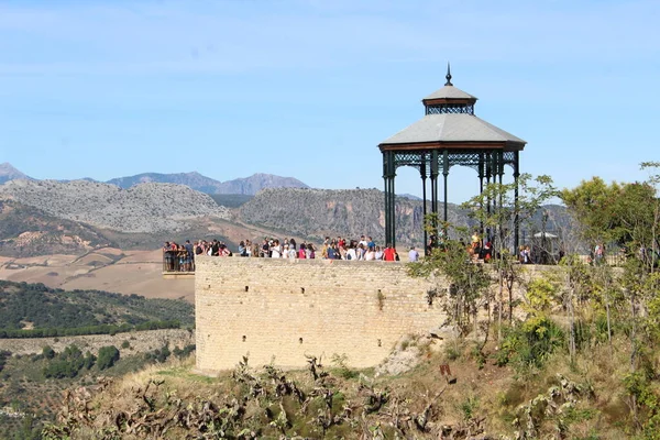 Vista Penhasco Ronda Málaga Espanha Cenário Mais Bonito — Fotografia de Stock