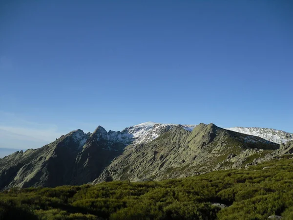 Hermoso Paisaje Montaña Fondo Natural Gredos España —  Fotos de Stock