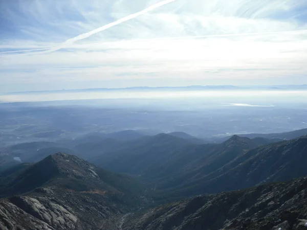 Όμορφο Ορεινό Τοπίο Στα Βουνά Γκρέδος Ισπανία — Φωτογραφία Αρχείου