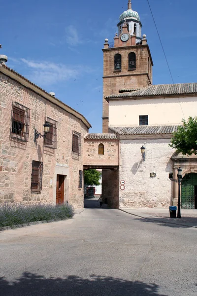 Pfarrkirche Puente Del Arzobispo Toledo Spanien — Stockfoto