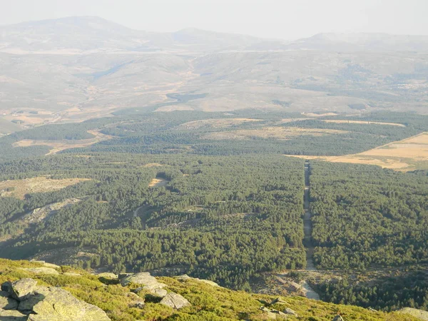 Sierra Gredos Spanya Nın Dağlık Manzarası — Stok fotoğraf