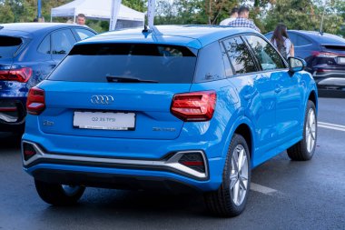 Galati, Romania - September 15, 2021: 2021 Audi Q2 3.5 TFSI