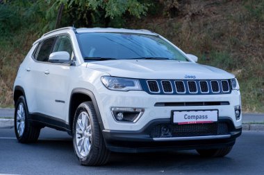 Galati, Romania - September 15, 2021: 2021 Jeep Compass SUV