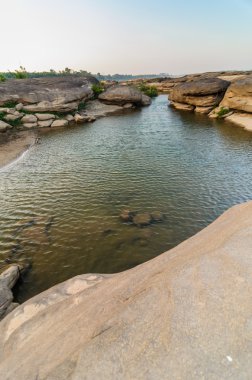 sampanbok mekong Nehri, ubon ratchathani, thailand