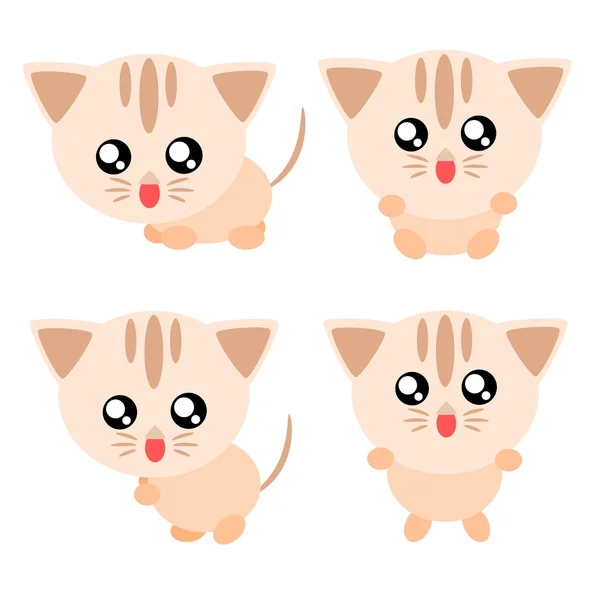 Desene animate Cat Illustration — Vector de stoc