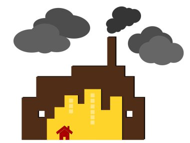 büyük şehir ve sanayi çizimde Anasayfa