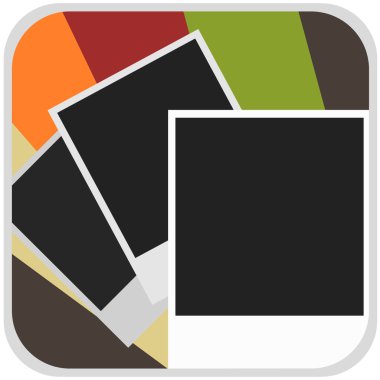 Fotoğraf simge illüstrasyon