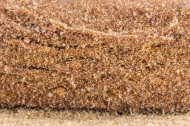 rulo kek çikolata ve krema