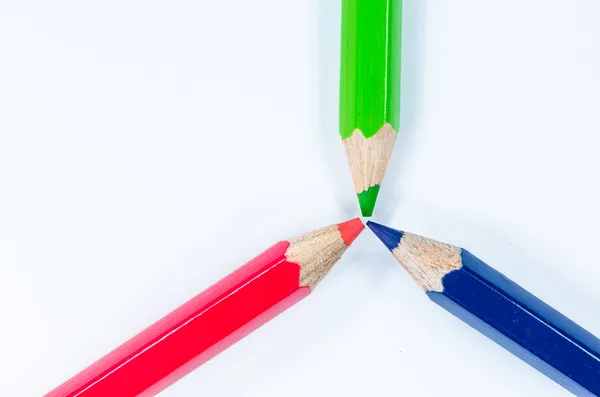Color pencils crayon — Stock Photo, Image