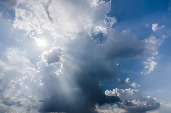 Bulut gökyüzü ışık — Stok fotoğraf