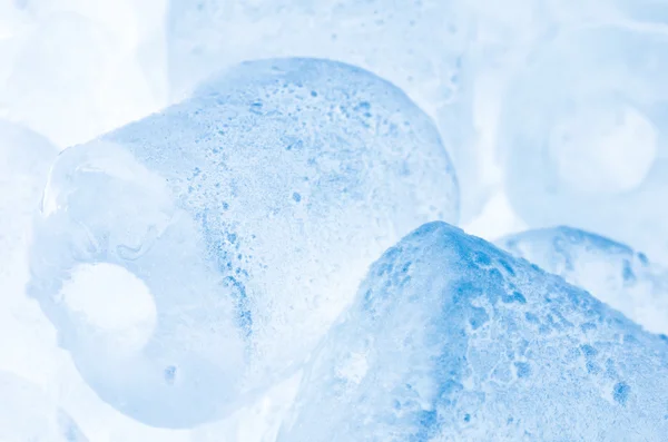 Ice cubes close up — Stock Photo, Image