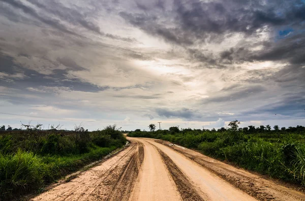 Weg bodem — Stockfoto