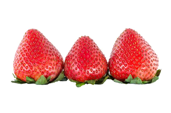 Frutas de fresa ecológicas — Foto de Stock