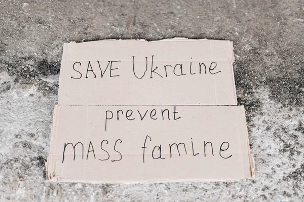 Board No war, Stop war. No war with Ukraine. Ukrainian geopolitics globe crisis.