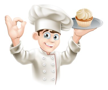 Baker ile cupcake