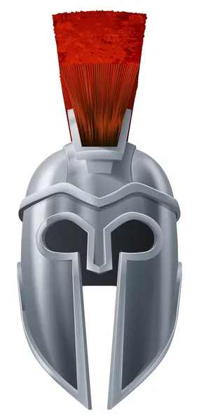Spartan helmet illustration Vector Graphics
