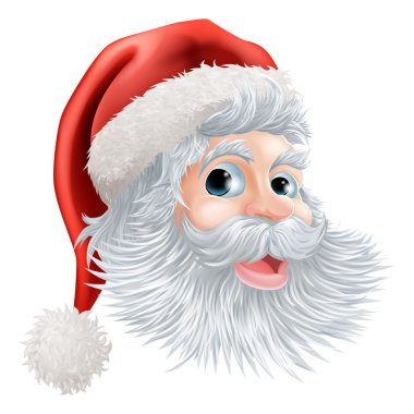 mutlu Noel Noel Baba karşı karşıya.