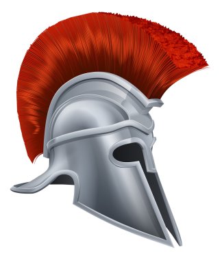 Corinthian helmet clipart