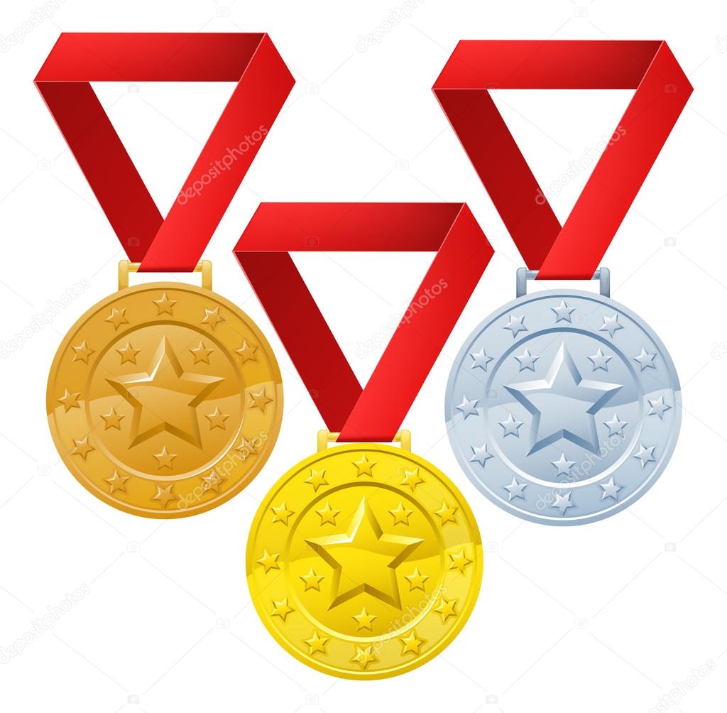 Winners medals