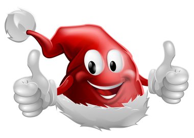 Christmas santa şapka adam