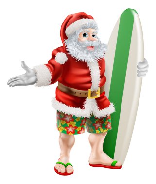 Santa sörf