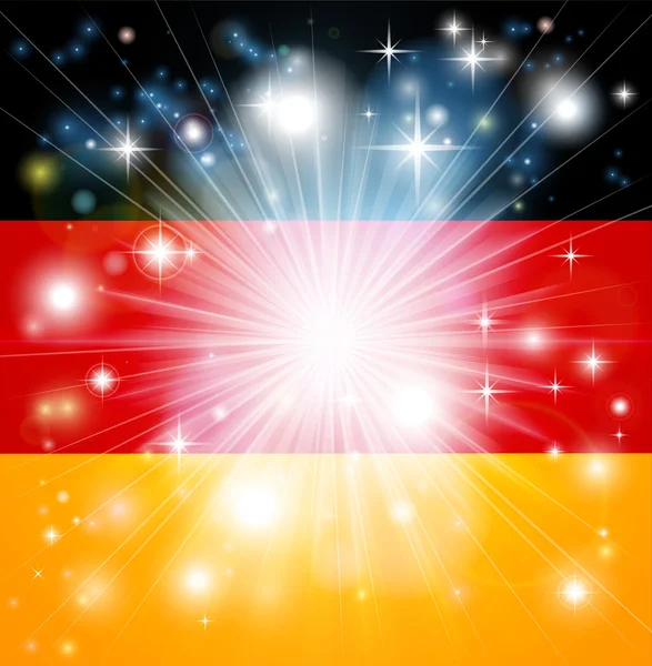 German flag background — Stock Vector