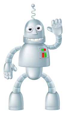 Robot charcater eğlenceli