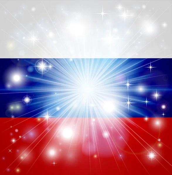 Flaga Rosyjska tło — Wektor stockowy