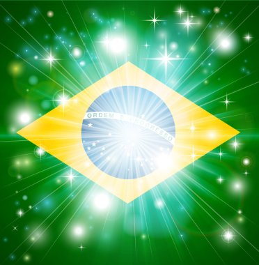 Brezilya bayrağı arka plan