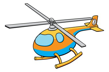 oyuncak helikopter illüstrasyon
