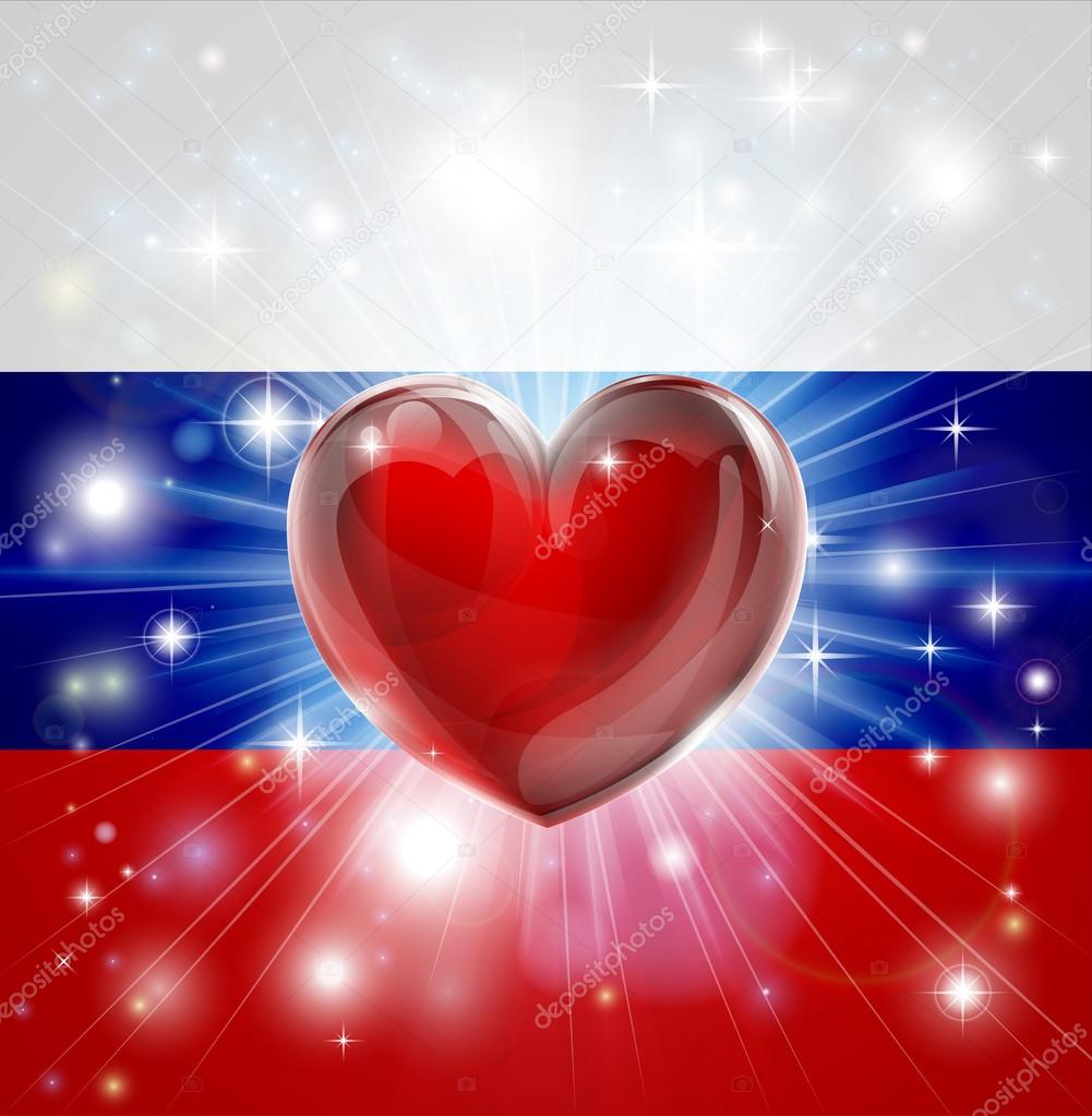 Картинки флаг россии. Любовь фон сердца флаг России ...