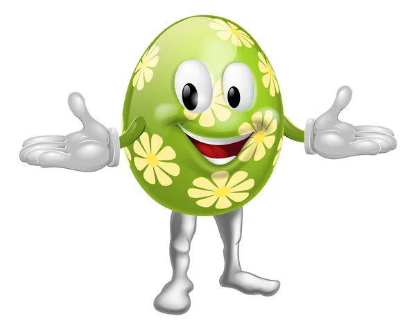 Easter Egg Man — Stock Vector