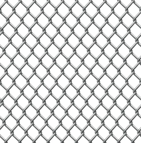 Wire fence seamless tile — Stock Vector