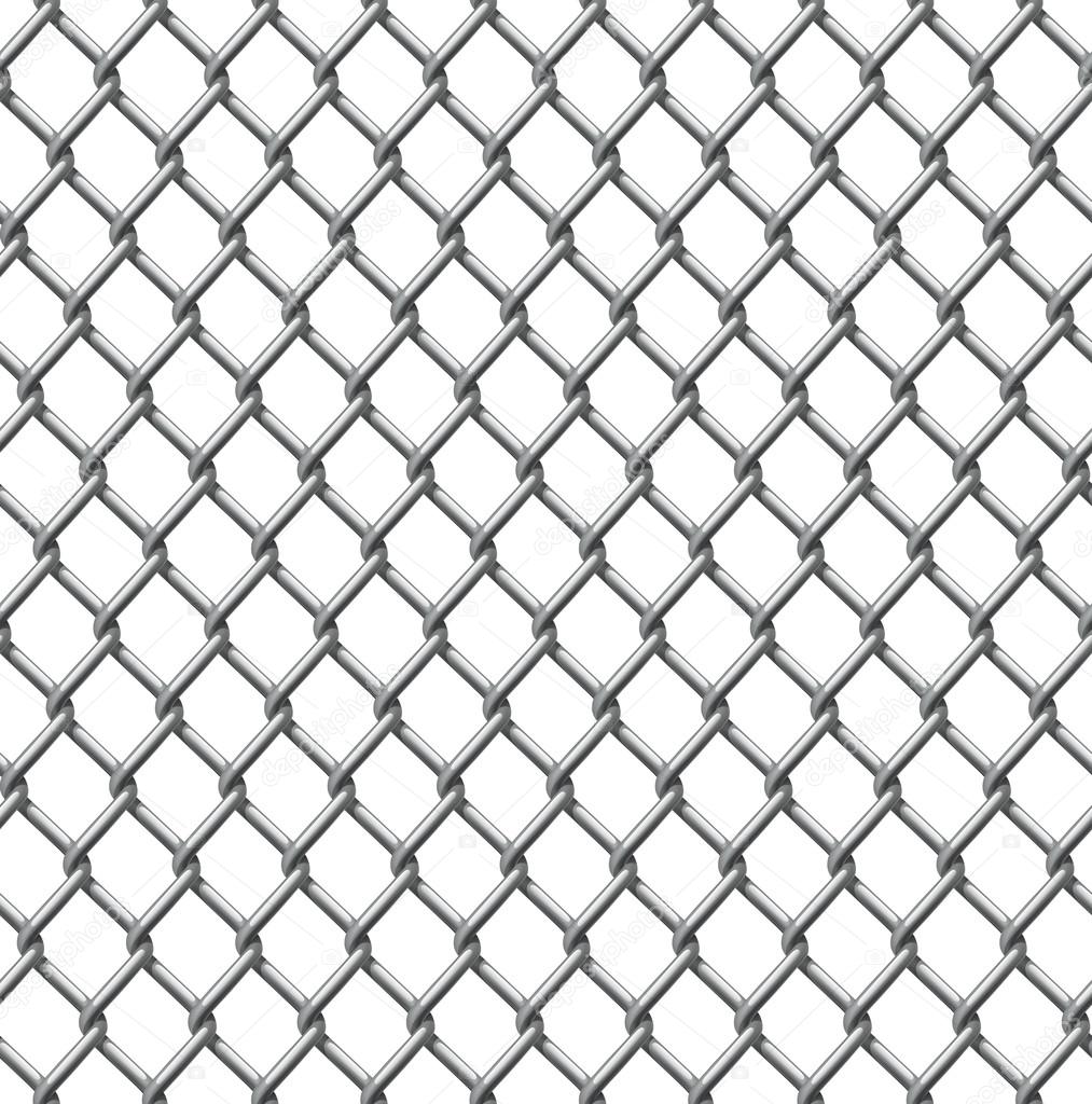 Wire fence seamless tile