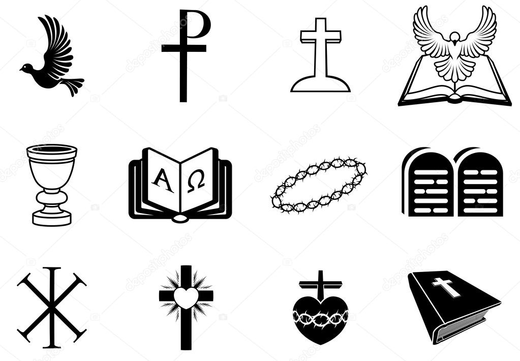Christian religious signs and symbols
